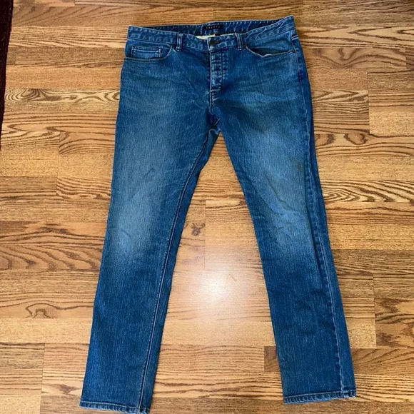 Theory Raffi Men’s Blue Jeans 36