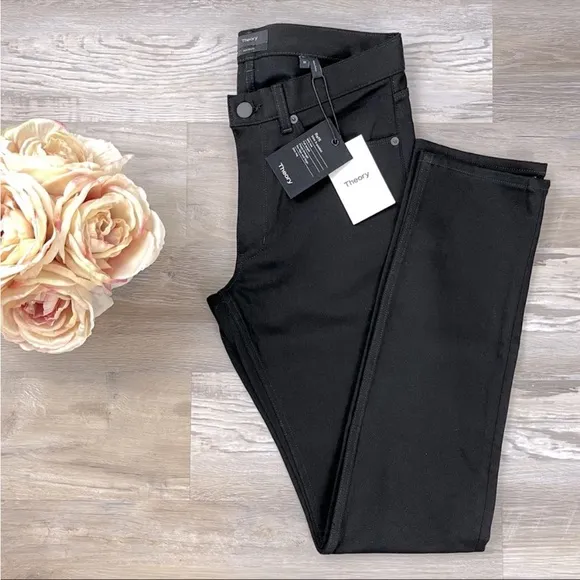 THEORY Raffi Je Z Quintus Denim in Black Slim Fit NWT 28
          
      NWT