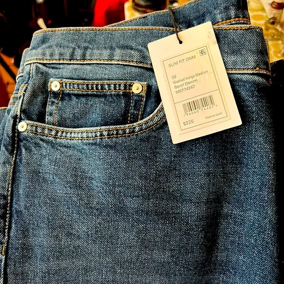 2 pairs of slim fit denim THEORY JEANS size 32 and 33
          
      NWT