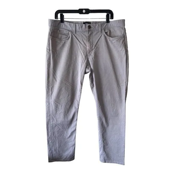 Theory Men's‎ 36 Gray Haydin Straight Slim Pant