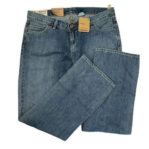 New Timberland Slim Fit Straight Leg Jeans 31x32
          
      NWT