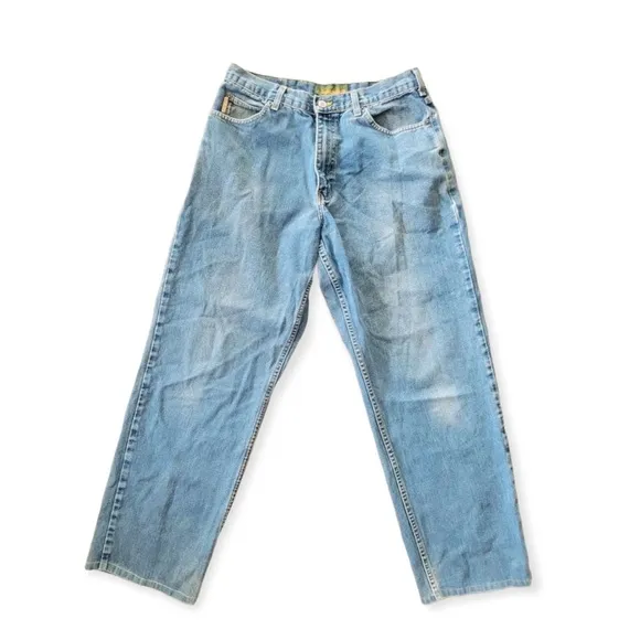 Timberland Jeans Men sz 32 BLUE straight leg Cotton