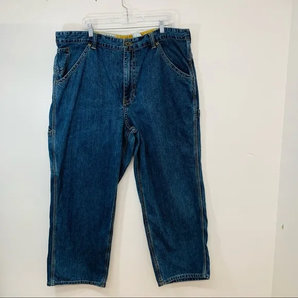 Timberland Mens Carpenter Jeans Size 42  Outdoor Gear Blue Straight Inseam 28"