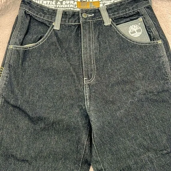 Timberland black bootcut heavy cotton size 32 jeans