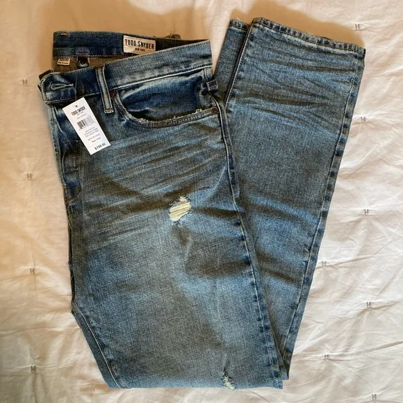 Todd Snyder Straight Fit Stretch Selvedge Denim Jeans
          
      NWT