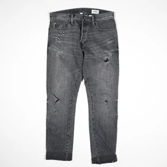 Todd Snyder Mens Straight Jeans Size:30 X 32 Gray