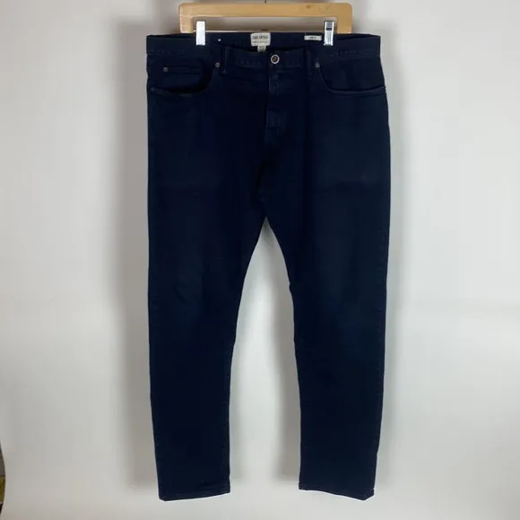 Todd Snyder Slim Fit Stretch 5 Pocket Blue Denim Jeans Mens Size 34
