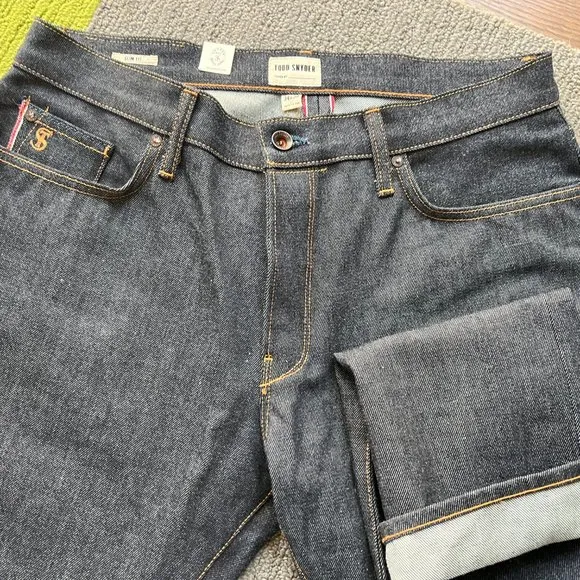 Todd Snyder Slim Fit Selvedge Jean 34/30 All Cotton
          
      Boutique