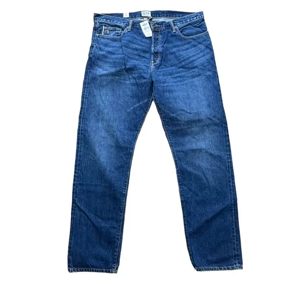 Todd Snyder Selvedge 38x32 Blue Denim Jeans Straight Fit Medium Wash NWT $198
          
      NWT