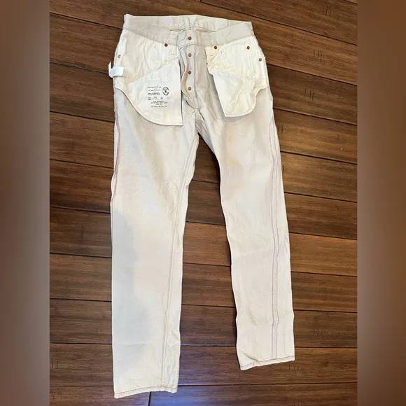 Todd Snyder “31” White Selvedge Denim Jeans