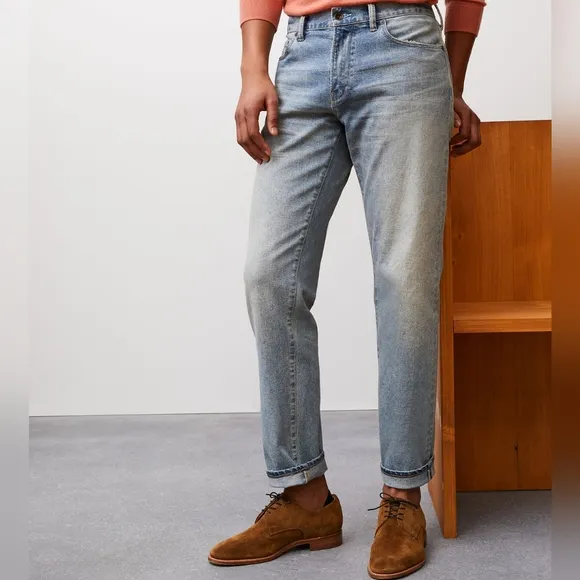 Todd Snyder mens straight fit selvedge jean  38x32