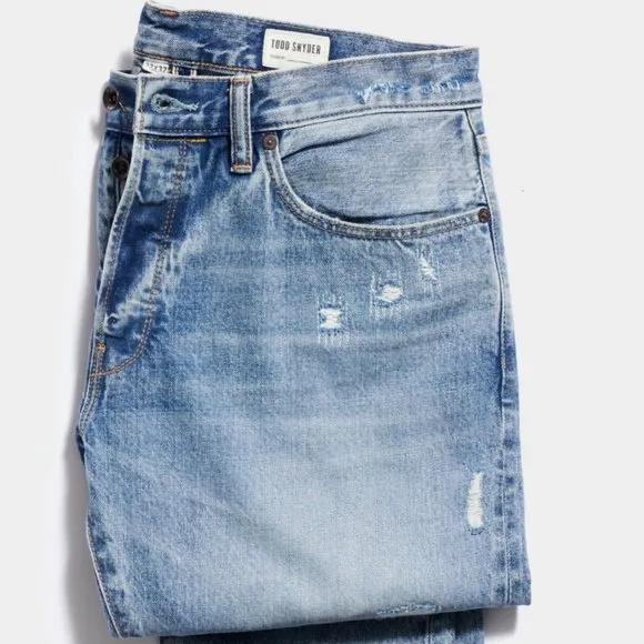 Todd Snyder SLIM FIT SELVEDGE JEAN