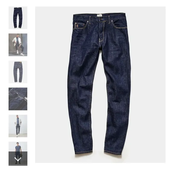 Worn once. Todd snyder men’s jeans size 36