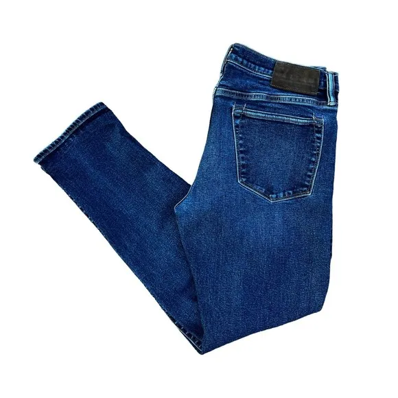 Todd Snyder Slim Fit Stretch 5 Pocket Blue Denim Jeans 34x32 (act 31) Med Wash