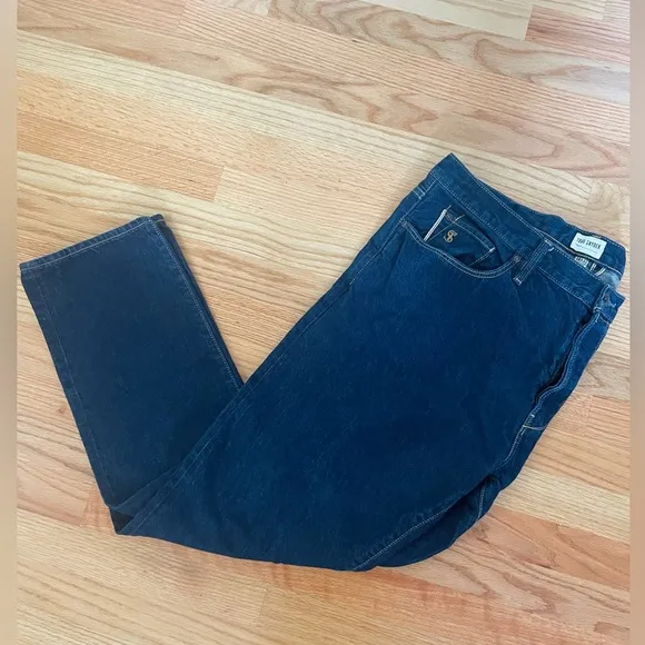 TODD SNYDER SLIM FIT SELVEDGE JEAN IN INK WASH (size 38x32)