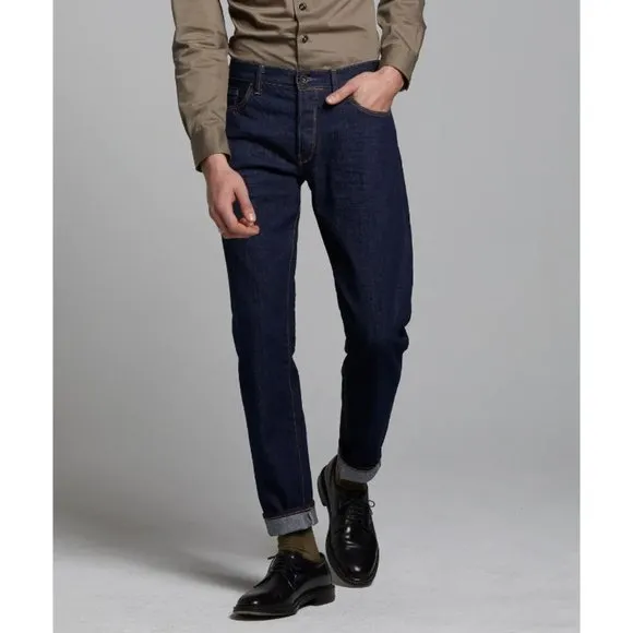 NWT Todd snyder jeans men's 31 slim fit 12.5 oz selvedge denim indigo rinse bake
          
      NWT