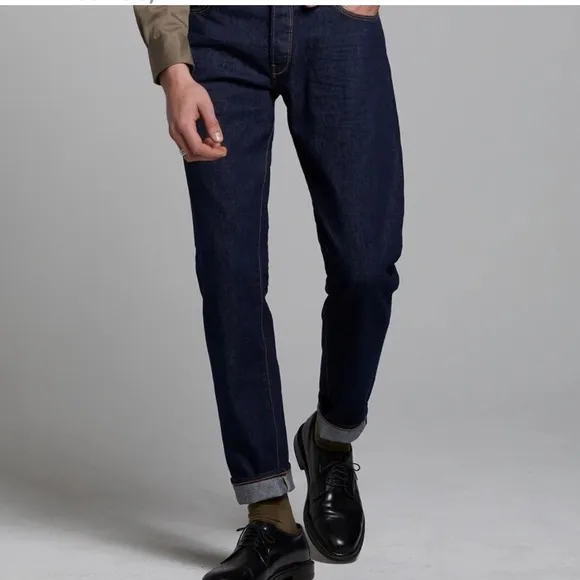Todd Snyder Selvedge Denim Jeans Dark Wash Size 31x32