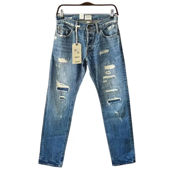 Todd Snyder Slim Fit Selvedge Patch and Repair Jean | 28/32 NWT
          
      NWT