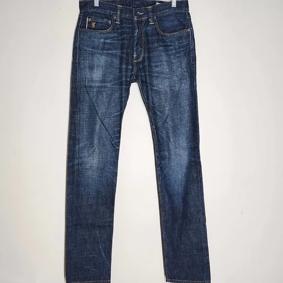 TODD SNYDER SLIM FIT SELVEDGE JEANS‎ 28 x 32 (measure 32x32)