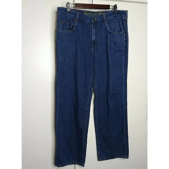 Tommy Bahama Classic Jeans Blue Denim Mens Size 38 X 30 Tencel Lyocell Jeans