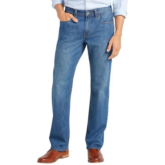Tommy Bahama Mens 40 39x27 Santorini Relaxed Island Authentic Jeans Indigo Wash