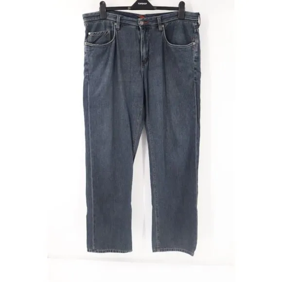 Tommy Bahama Men's Size 38 Standard Denim Blue Jeans Soft Cotton Tencel