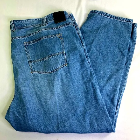 Tommy Bahama Cayman Island Tencel Jeans Men’s Straight Leg Denim Blue 48/30