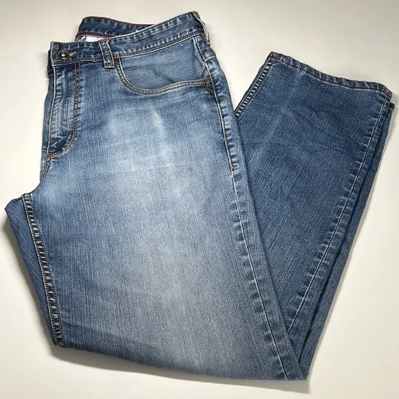 Tommy Bahama Mens Sz 38 Sorrento Authentic Straight Jeans Denim Medium Wash