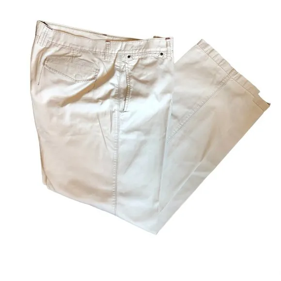Tommy Bahama Men's Light Khaki 100% Cotton Dress Denim Jeans 38 by 34