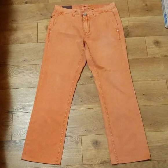 Tommy Bahama Mens Weekend Jeans 32x32 Burnt Coral