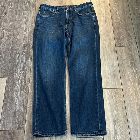 Tommy Bahama Straight Leg Jeans Distressed Size 34/30