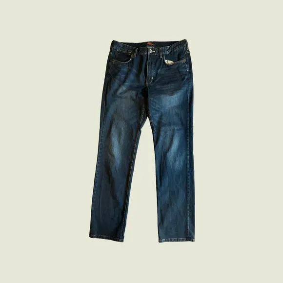 Tommy Bahama Classic Straight Leg Jeans Dark Blue Size 36/34