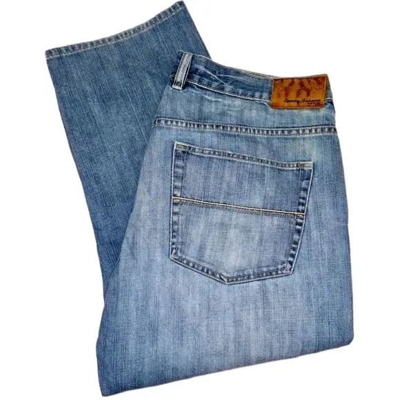 Tommy Bahama Mens 40/30 Standard Retro Midwash Y2K Denim Jeans