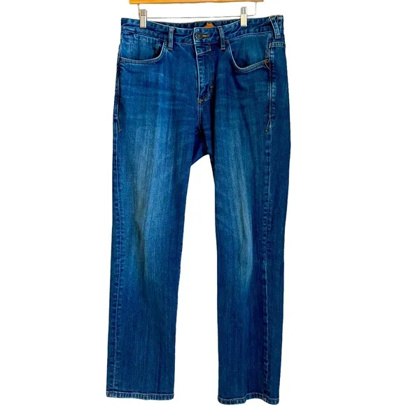 Tommy Bahama Vintage Straight Denim Blue Jeans, Sz 33/30