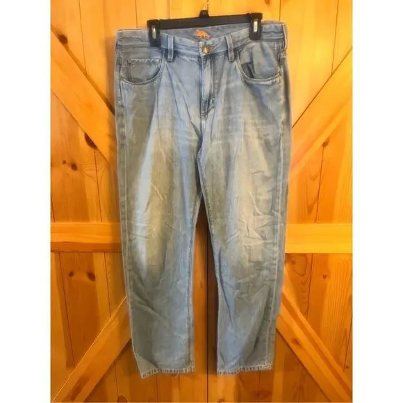 Tommy Bahama Jeans Mens Size 35 x 32 Standard Blue Denim