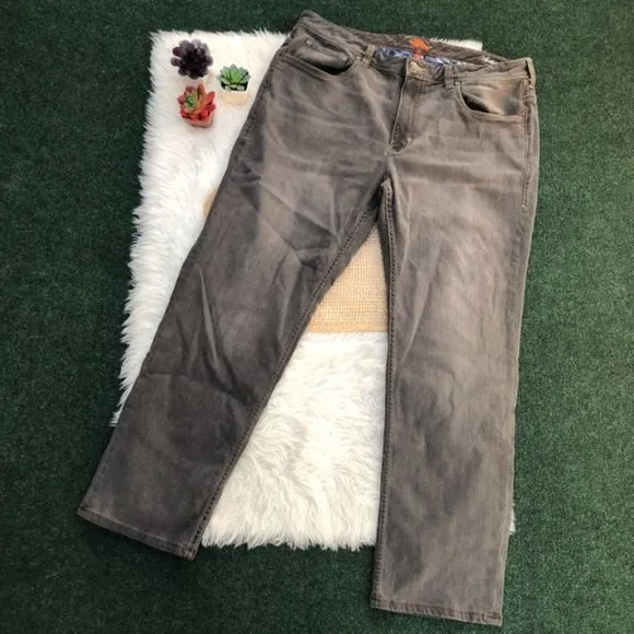 Tommy Bahama Authentic Straight Jeans 38 Gray