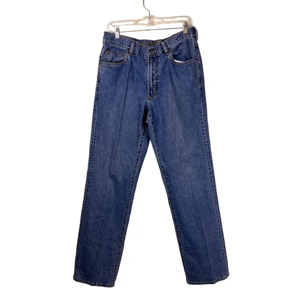 Tommy Bahama Classic Fit Straight Leg Medium Wash Blue Denim Jeans 33x33 Men’s