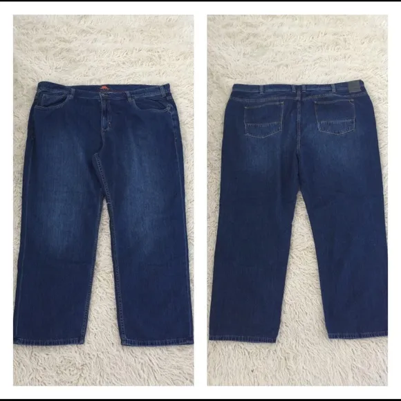 Tommy Bahama Men's Dark Wash Relax Fit Cayman Jeans (50)
