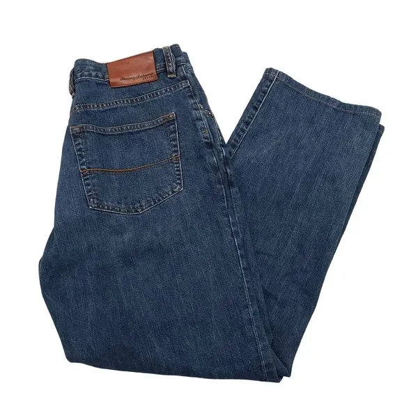 Tommy Bahama Classic Fit Straight Leg Denim Blue Jeans Men's Size 33x32 (33X30)