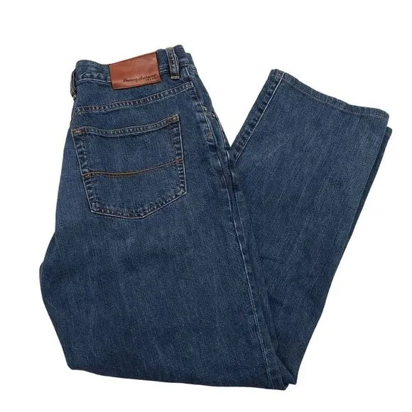 Tommy Bahama Classic Fit Straight Leg Denim Blue Jeans Men's Size 33x32 (33X30)