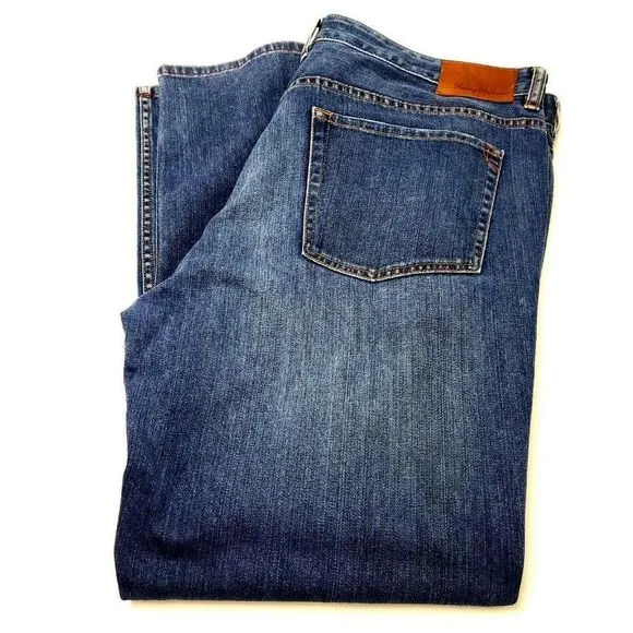 Tommy Bahama Authentic Jeans 41/32 Stone Enzyme Wash Blue Cotton