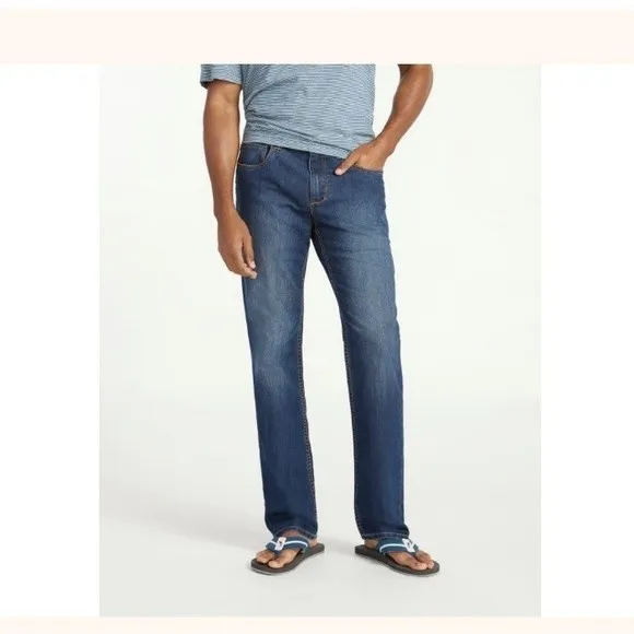 Tommy Bahama Medium Blue Straight Leg Sorrento Jeans Size 44/34