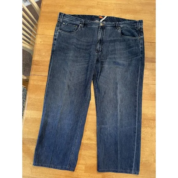 Tommy Bahama Denim Jeans Blue Pants Authentic Barbados Mens Size 48x32(48x29)
