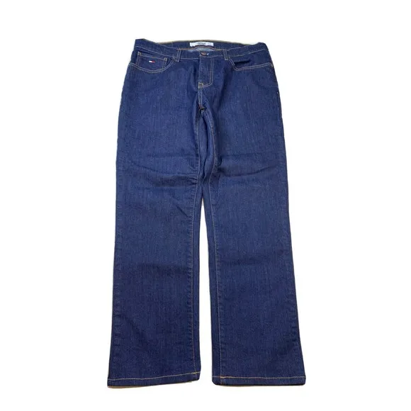 Tommy Hilfiger Men's Dark Wash Denim Straight Jeans Sz 32x30