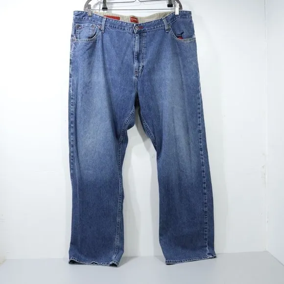 Tommy Hilfiger Red Label Men's Straight Leg Blue Jeans Size 42/32 Denim 42x32
