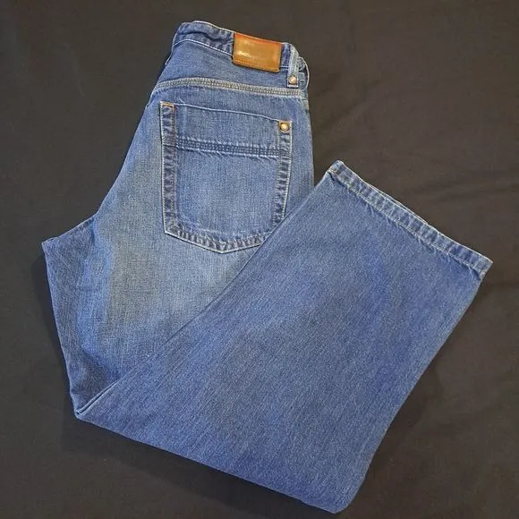Tommy Hilfiger "Freedom Fit" Red Label Vintage Denim Jeans Mns Sz 34/30