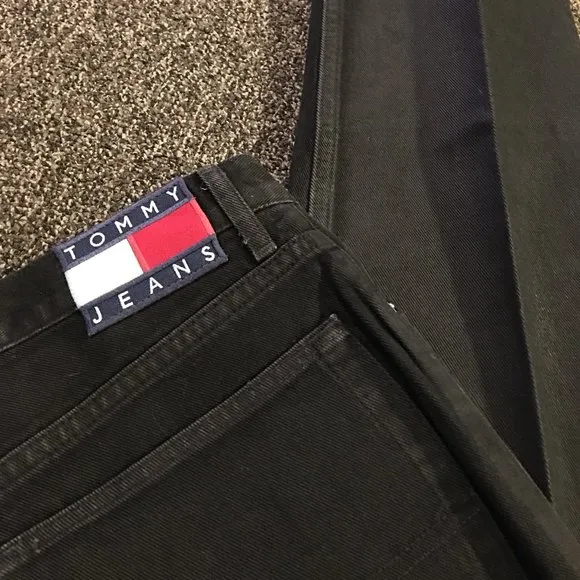 Tommy Jeans Slim Straight Black 32X34