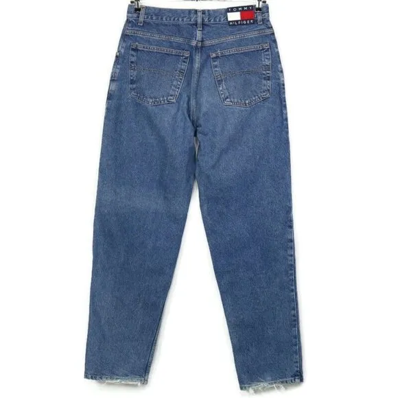 Vintage Tommy Hilfiger Freedom Straight Jeans 33 X 32 Actual 31 X 33