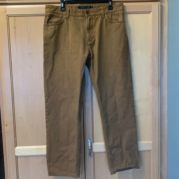 Tommy Hilfiger 34x30 Mustard Yellow Jeans