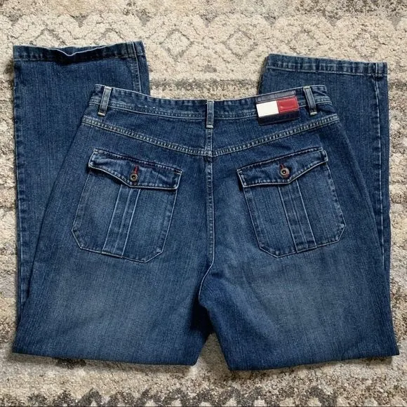 Tommy Hilfiger Jean Leather Logo 38x32